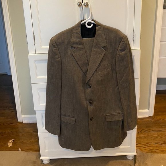 Banana Republic Grey Suit